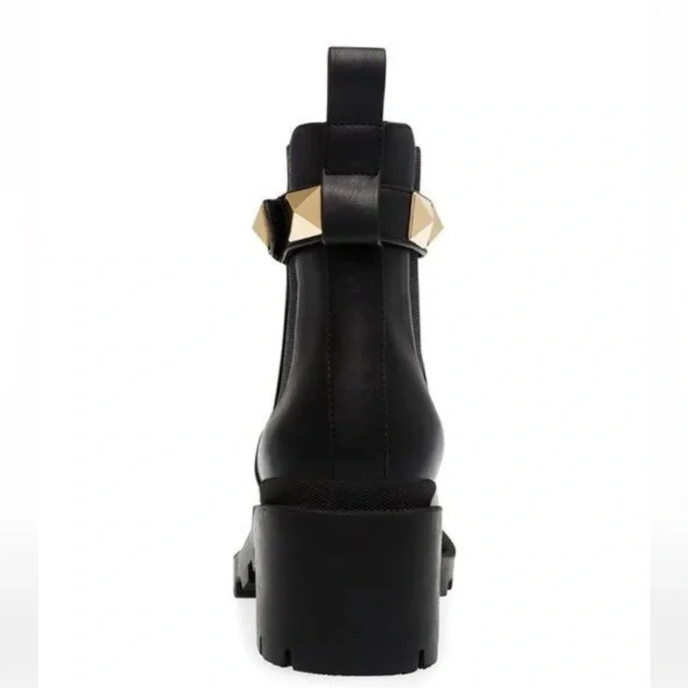 Diana Leather Platform Chelsea Boots - Picture 2 of 5